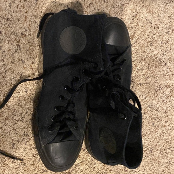 Converse Black High-Top Sneakers - Picture 3 of 3